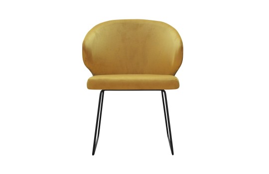 Krzesło Orion z czarnymi nóżkami 