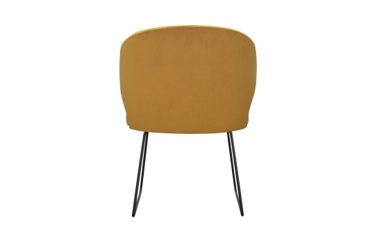 Krzesło Orion z czarnymi nóżkami 