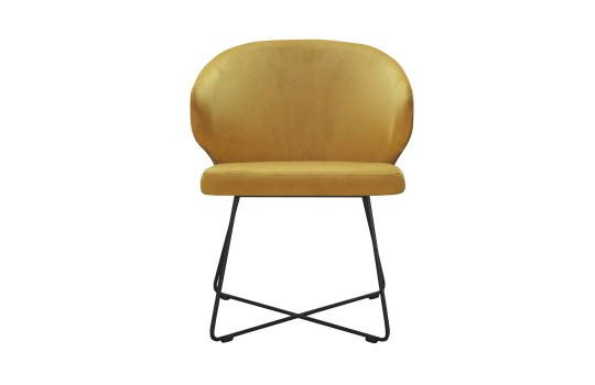 Krzesło z nogami na krzyż 