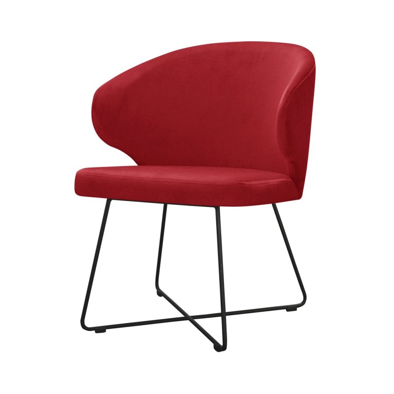 Czerwone krzesło Orion 