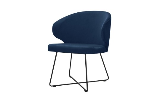 Krzesło welurowe Orion  