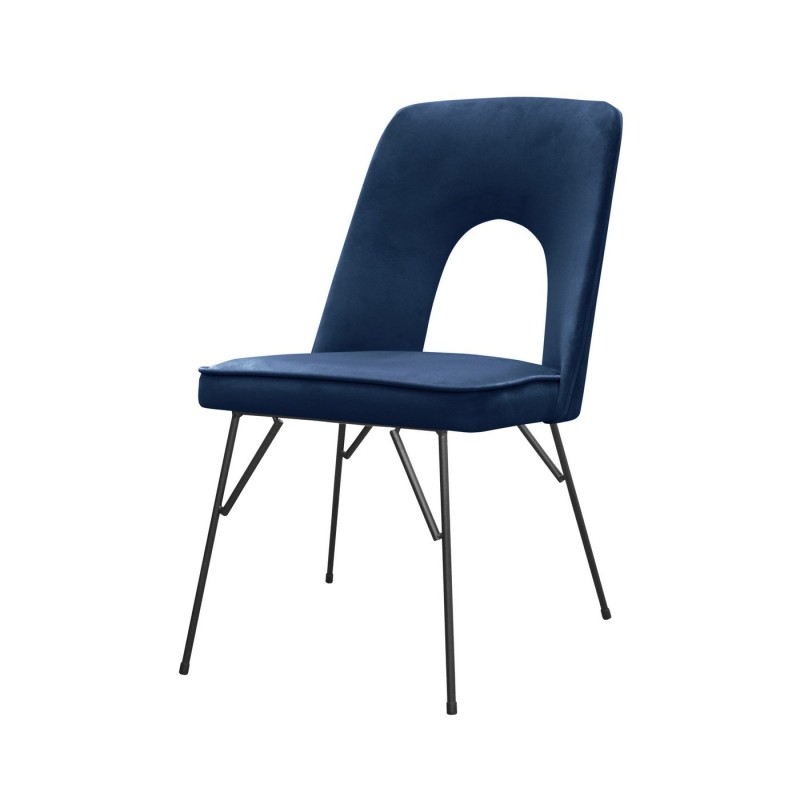 Krzesło granatowe Aurelia 