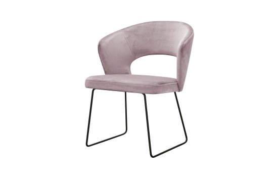 Miami - model welurowego krzesła 