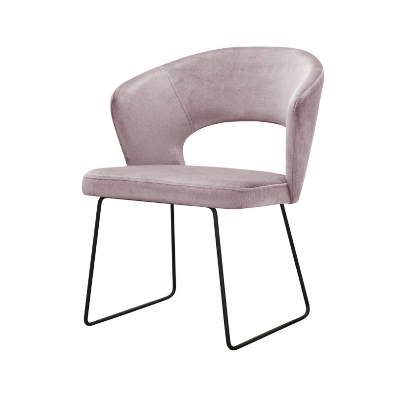 Miami - model welurowego krzesła 