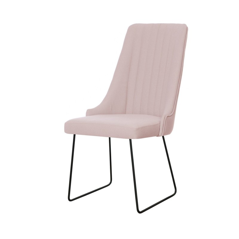 Krzesło Erin na metalowym stelażu 