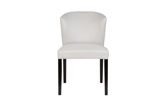 Białe krzesło tapicerowane Iwan 