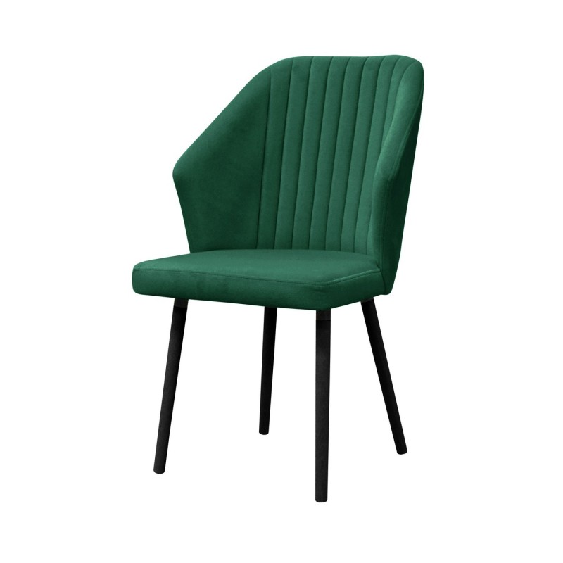 Krzesło z eleganckimi przeszyciami 