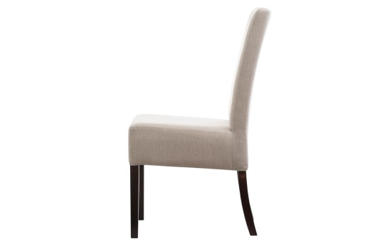 Proste krzesło z niskim oparciem 