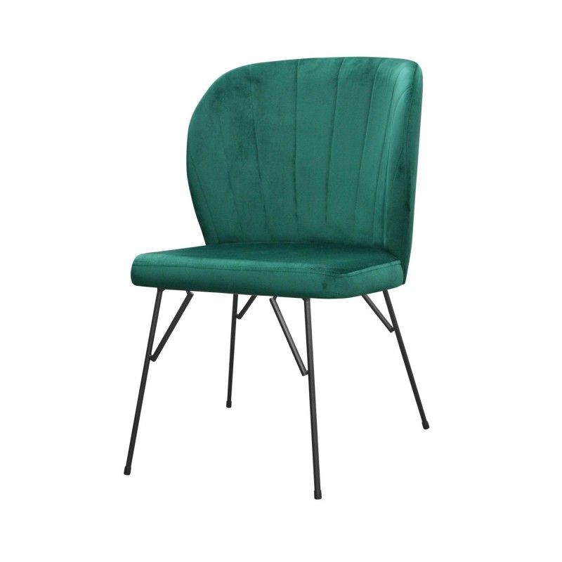 Krzesło z przeszyciami na oparciu Gardi