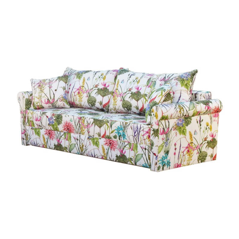 Rozalia w tkaninie Kwiaty 555