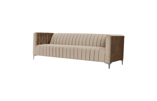 Beżowa sofa do salonu Best 