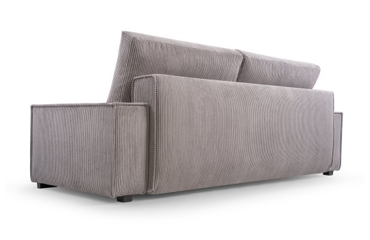 sofa w tkaninie sztruksowej 