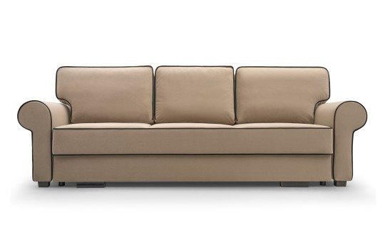 Sofa z klasycznymi boczkami 