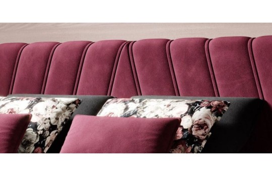 łóżko z przeszyciami Marina 