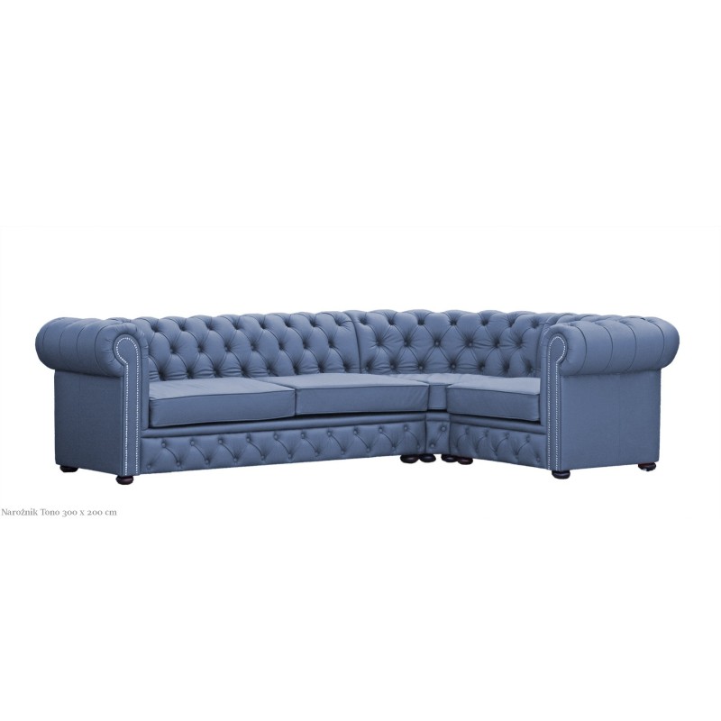 Narożnik Chesterfield na wymiar - Tono