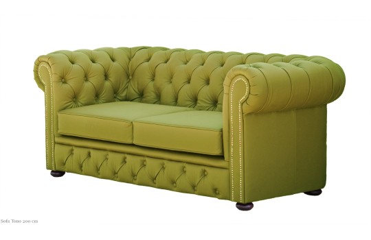Zielona Sofa Chesterfield Tono 200 cm Zielona Sofa Chesterfield Tono 200 cm