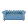 Niebieska Kanapa Chesterefield