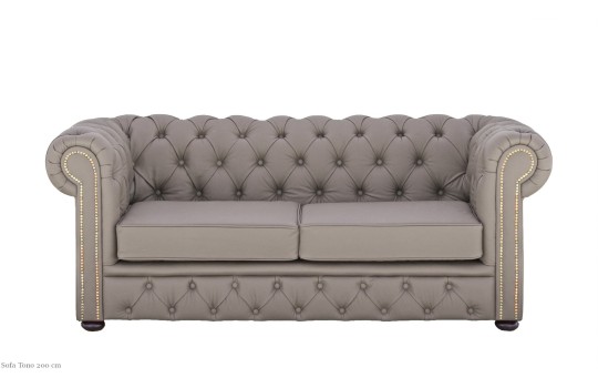 Szara Kanapa Chesterfield Szara Kanapa Chesterfield