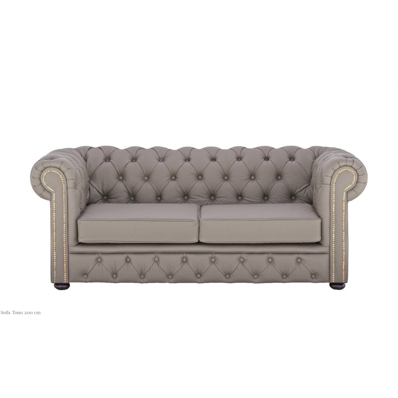 Szara Kanapa Chesterfield Szara Kanapa Chesterfield