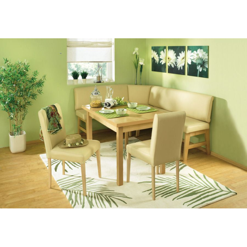 Narożnik Mostar w komplecie ze stołem i krzesłami