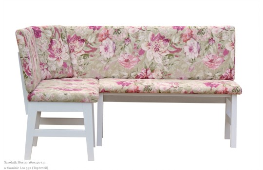 Narożnik do kuchni w kwiaty Mostar 160 x 120 cm