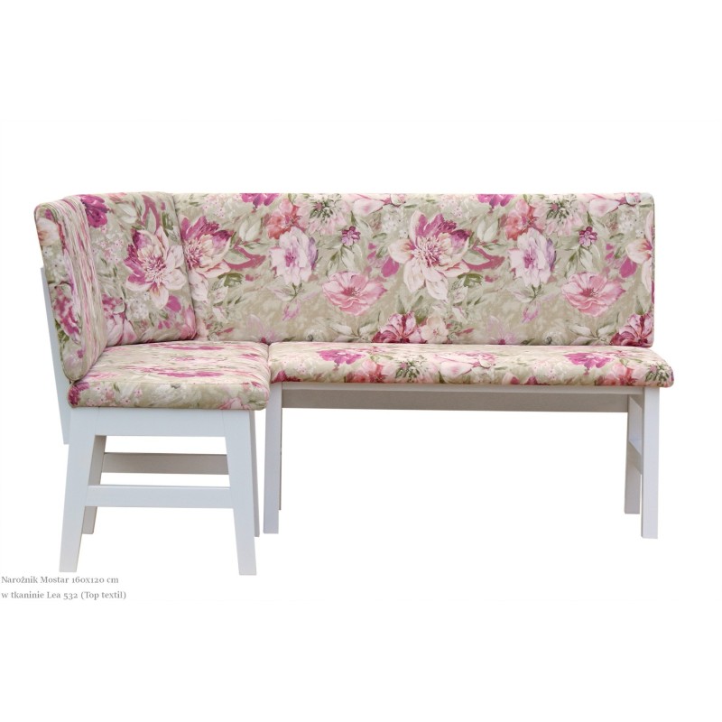 Narożnik do kuchni w kwiaty Mostar 160 x 120 cm