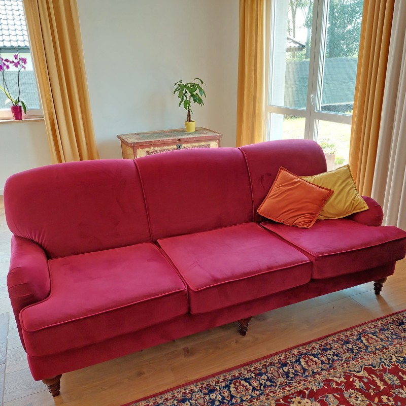 Kanapa w staroangielskim stylu Sari 220 cm