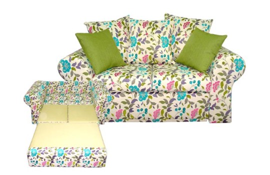 Sofa Sigma 165 cm materiał Souvenir col 10