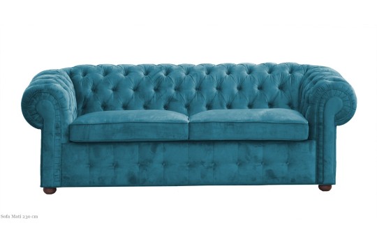 Sofa chesterfield 230 cm - Mati Sofa chesterfield 230 cm - Mati