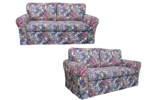 Sofa Vera 186cm tkanina duck 160185 v10 z kedrą tkanina wycofana 