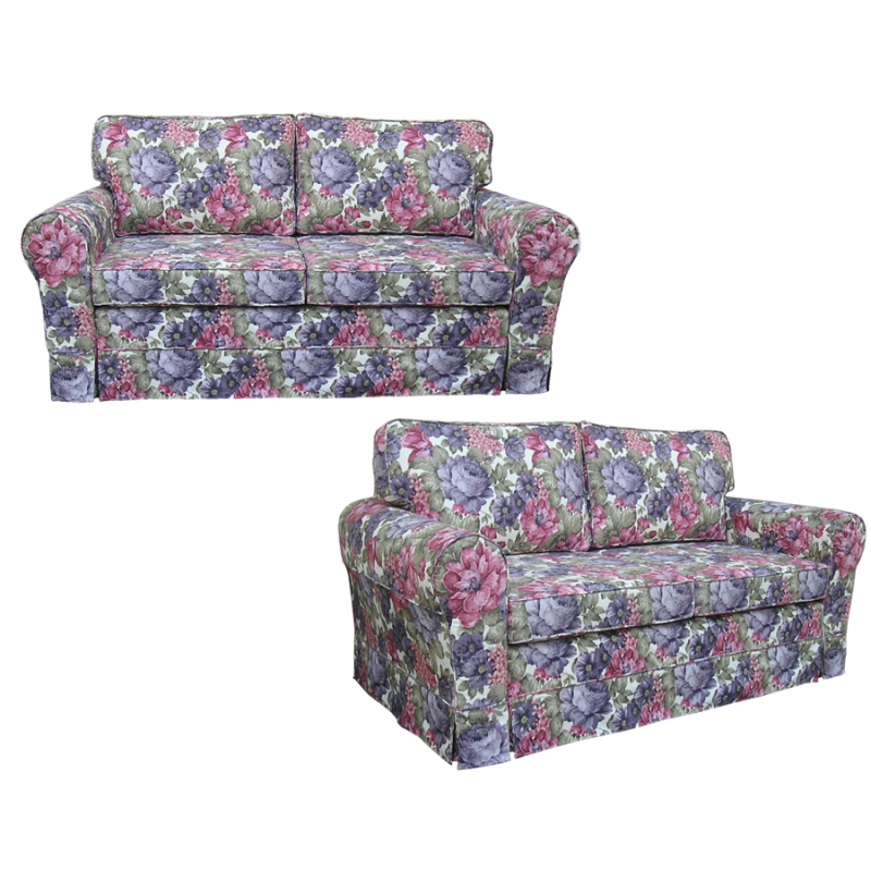 Sofa Vera 186cm tkanina duck 160185 v10 z kedrą tkanina wycofana 