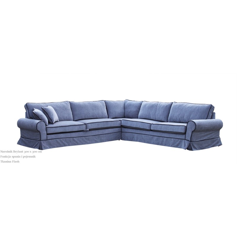 Narożnik Brylant 300 x 300 cm - przed rozłożeniem