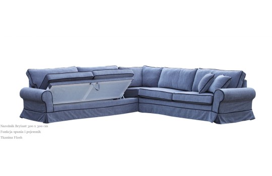 Narożnik Brylant 300 x 300 cm - pojemnik na pościel 