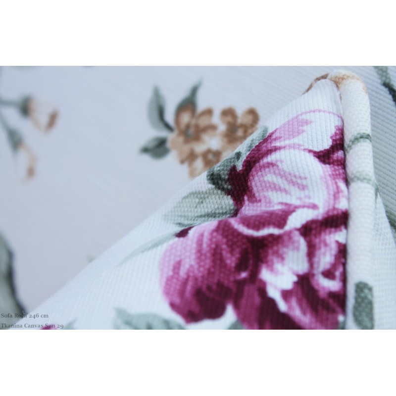 Sofa Roza w tkaninie Canvas Suna 29