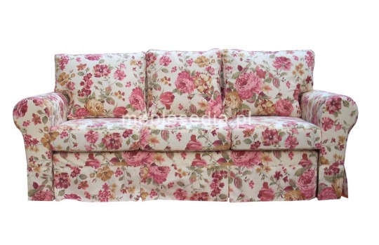 Sofa w kwiaty Vera tkanina Suzane 3
