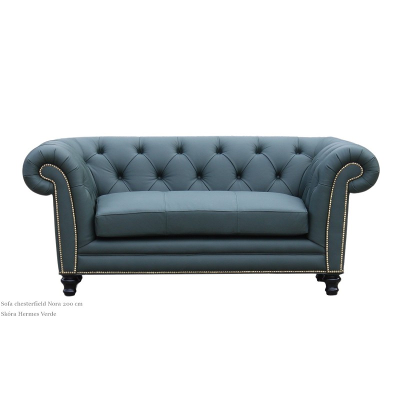sofa skórzana Chesterfield Nora 