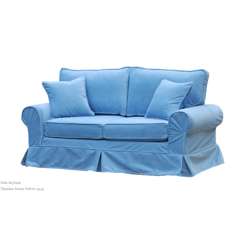 Niebieska klasyczna sofa Brylant 208 Niebieska klasyczna sofa Brylant 208