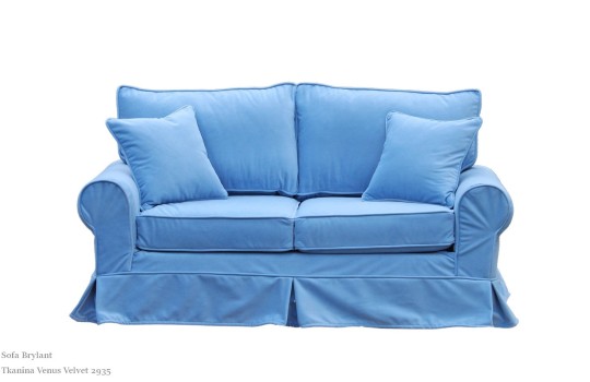 Niebieska sofa Brylant 208 Niebieska sofa Brylant 208