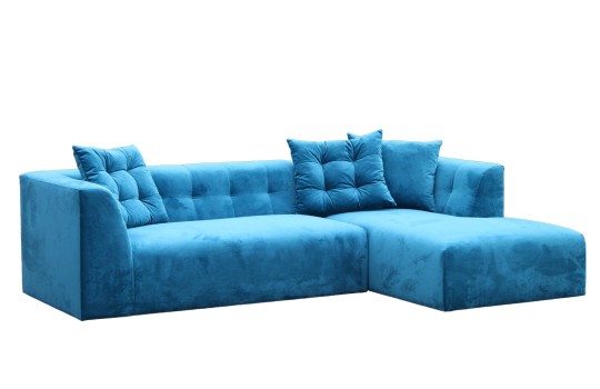 wypoczynek do salonu z szezlongiem 