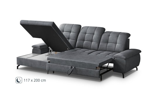 sofa narożna rozkładana Batman 