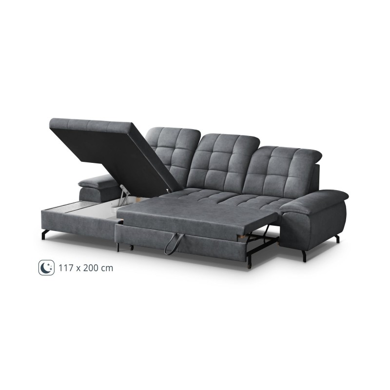 sofa narożna rozkładana Batman 