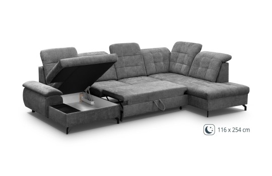 sofa rozkładana z pojemnikiem Batman 