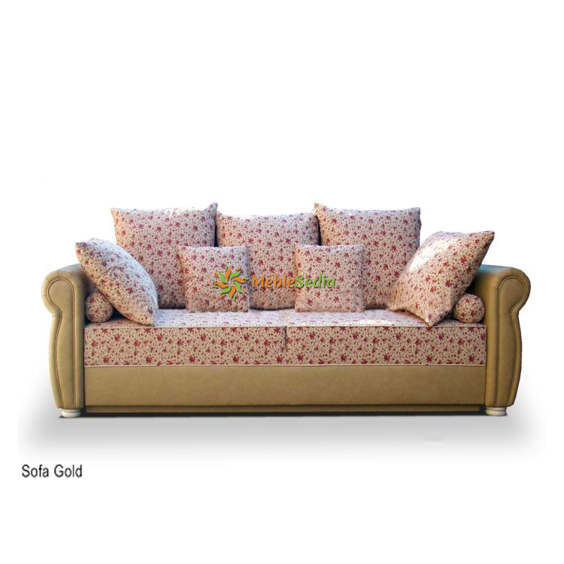 Kanapa kwiatowa Gold 3