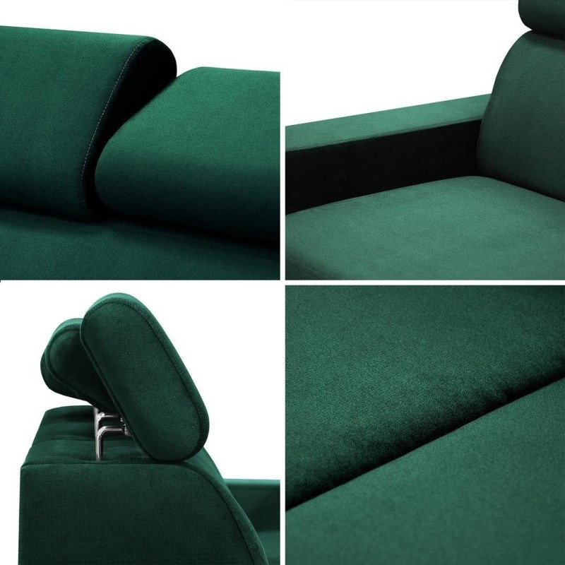 sofa z dodatkami nowoczesnymi 