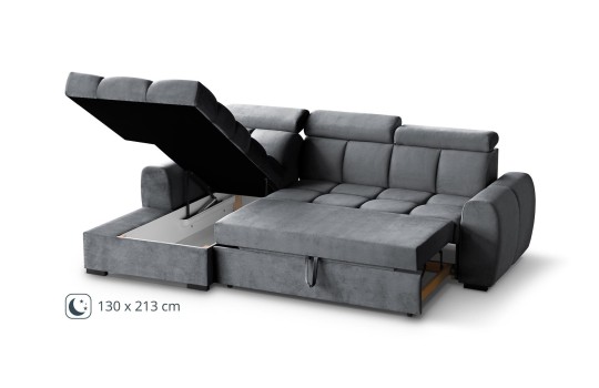 sofa z otwieranym pojemnikiem Storm 