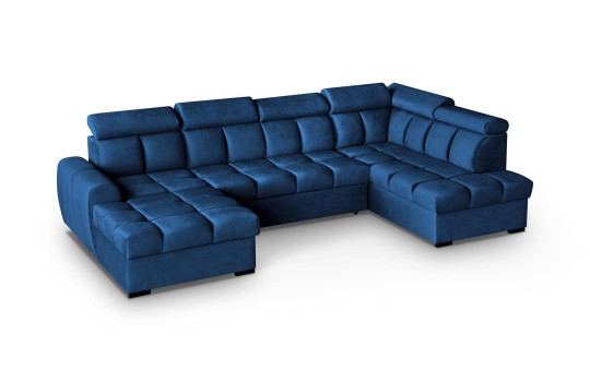 Granatowa sofa do salonu Storm 