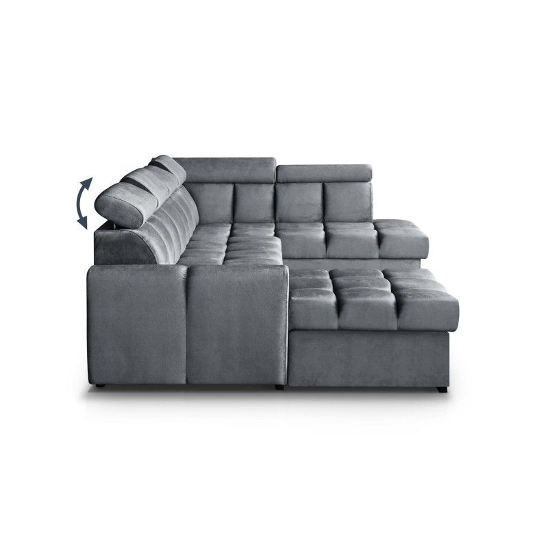 Narożnik z regulowanym oparciem 