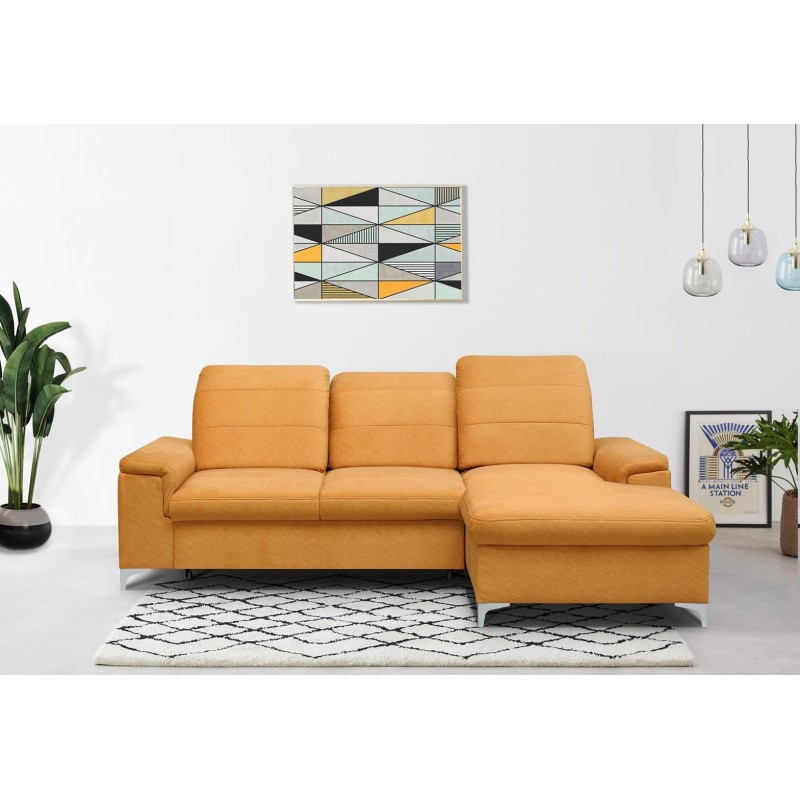 Żółta sofa Lazaro 