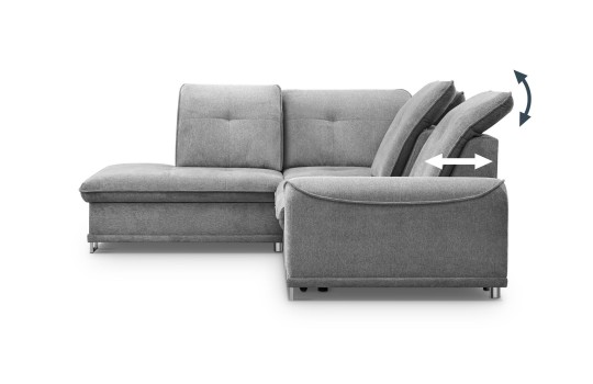sofa z regulowanym oparciem Dexter 