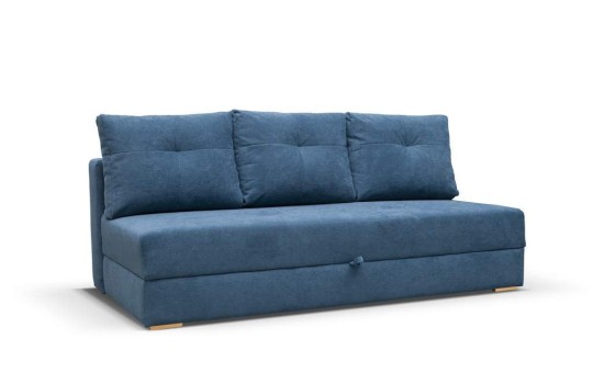 niebieska sofa do dziecięcego pokoju 